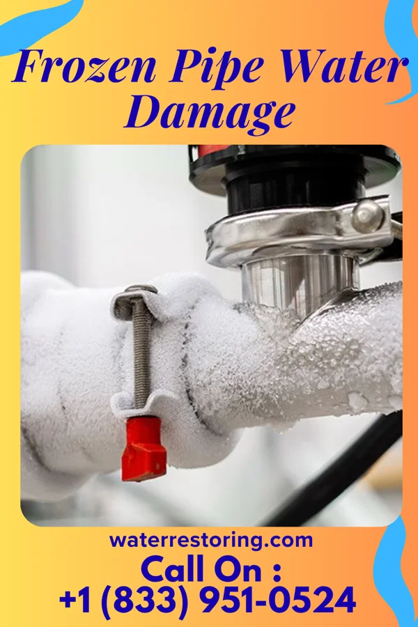 Frozen Pipe Water Damage in Norphlet, AR